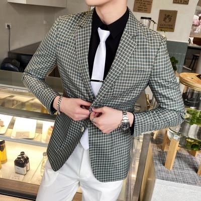 Lente Britse Stijl Dunne Pak Business Casual Jas Koreaanse Versie Van De Trend Van Mannen Slim En elegante Kleine Pak
