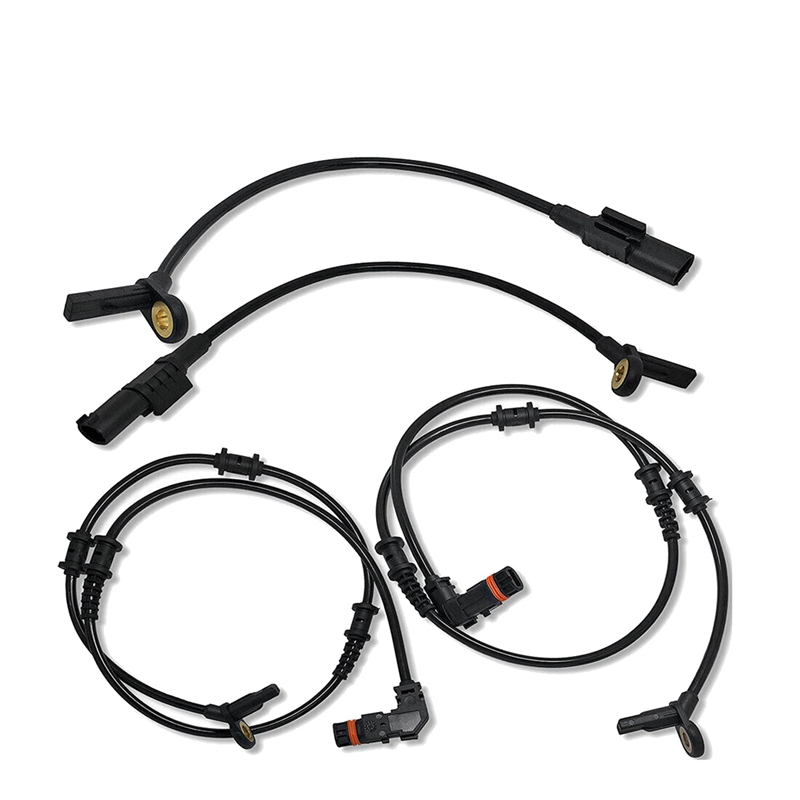 4Pcs Front Rear Wheel Speed Sensor for Mercedes-Benz W164 with ABS Speed ​​Sensor for - Q7 -Porsche Cayenne 92A