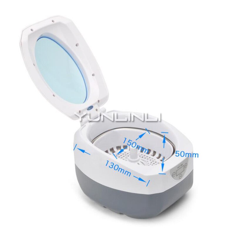 Ultrasonic Cleaner Sterilizer Household Glasses Jewelry Watch Washing Equipment Pot Denture Razor Head Small Cleaning Machine