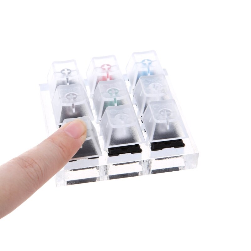 Mechanical Keyboard Switches 9 Cherry MX Keyboard Tester Kit Keycaps Testing Tool