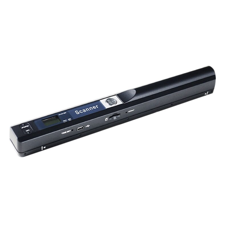Escáner portátil A4 900 DPI, compatible con OCR, de mano, USB2.0, JPG/PDF, compatible con tarjeta de documentos, para oficina: Default Title