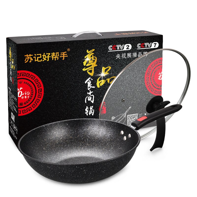 Pan Non Stick Pot 32Cm Maifanshi Non Stick Pot Non Stick Pot Inductie Kookplaat Koekenpan Algemene Pot