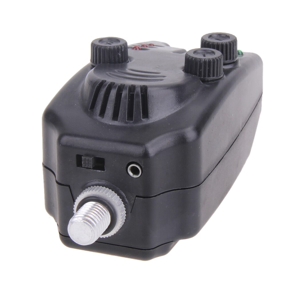 1PCS Fishing Bite Alarm With Electronic Bite Fish Alarm Bell Bait Alarm Carp Bite Fishing Alarm Annunciator Device Pesca Black