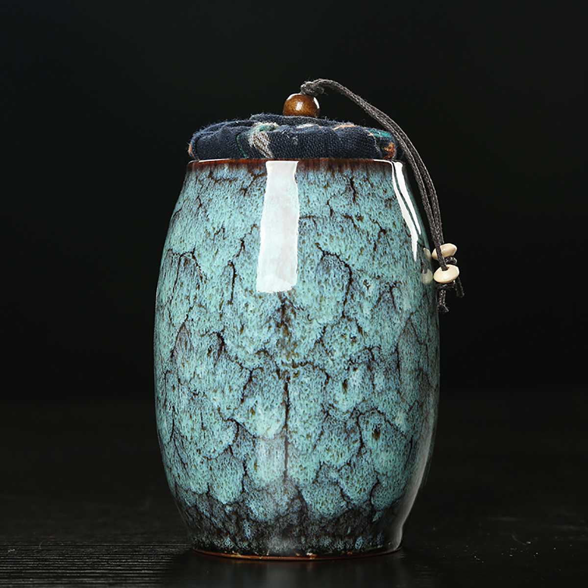 Keramisk kæledyrs kremering urn begravelse souvenir kæledyr hund kat kremering urne fuglemus aske kæledyr urn kæledyr hukommelse 6 * 13.3cm/300ml: Type 3