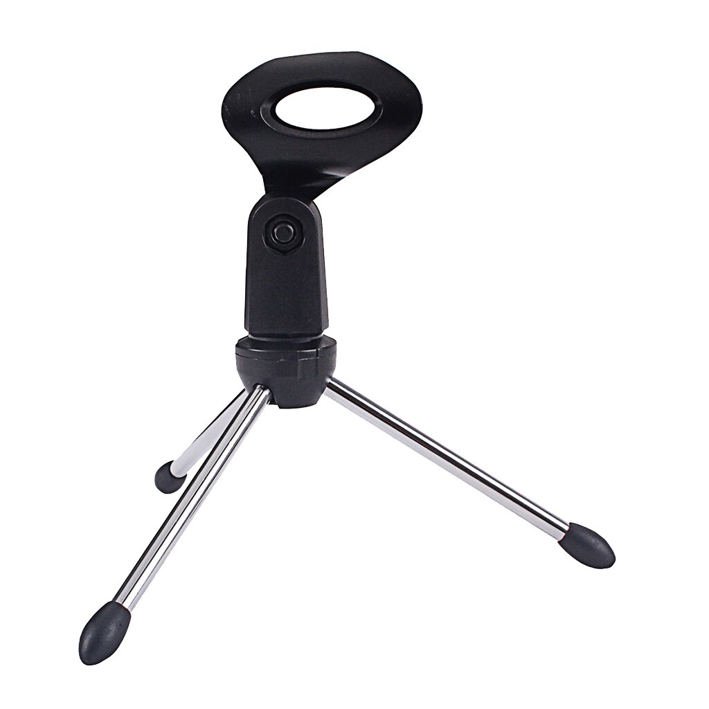 Microphone Mic Mount Stand Holder Bracket Support for Recording Interview Removable Portable Microphone Mic Tripod Base Stand