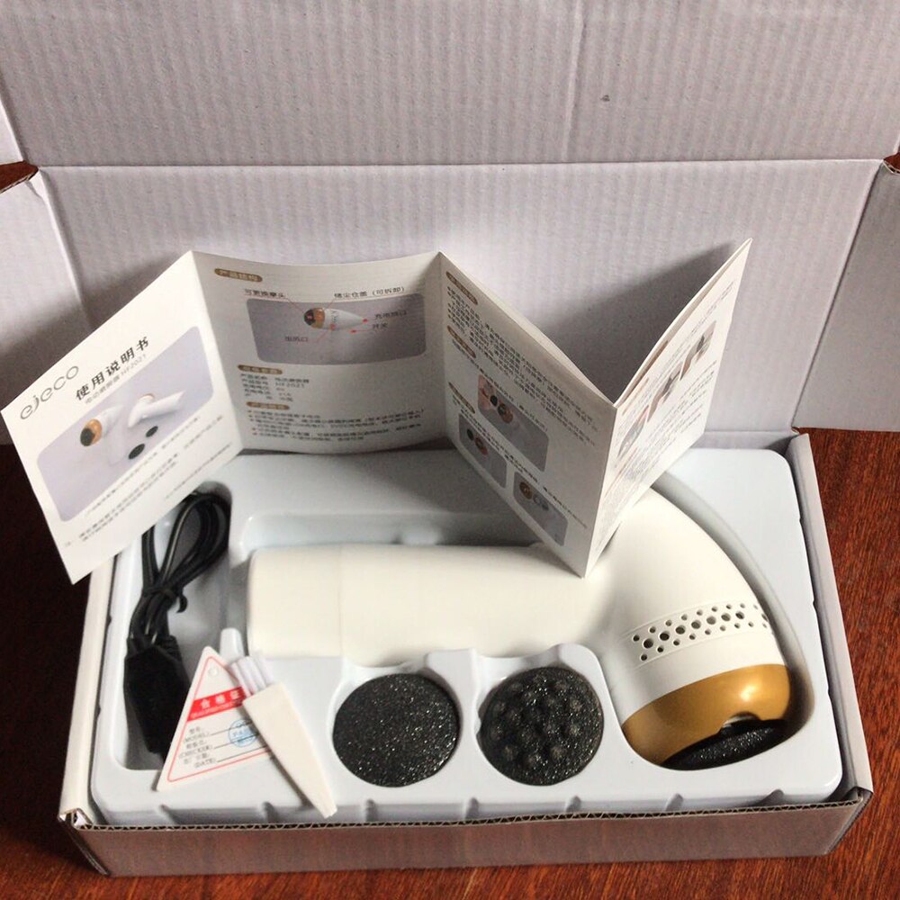 Cordless Electric Callus Remover 3 in 1 Foot Care Pedicure Tool USB Rechargeable Electric Shaver Remove Dead Skin Callus Clean