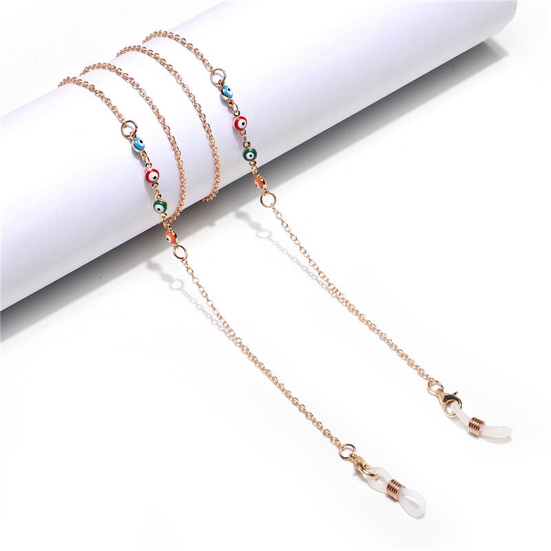 Women Retro Black Bat Sunglass Chains Lanyards Eyewear Accessories Sunglasses Reading Glasses Strap Cord Glasses Hanging Rope: 11
