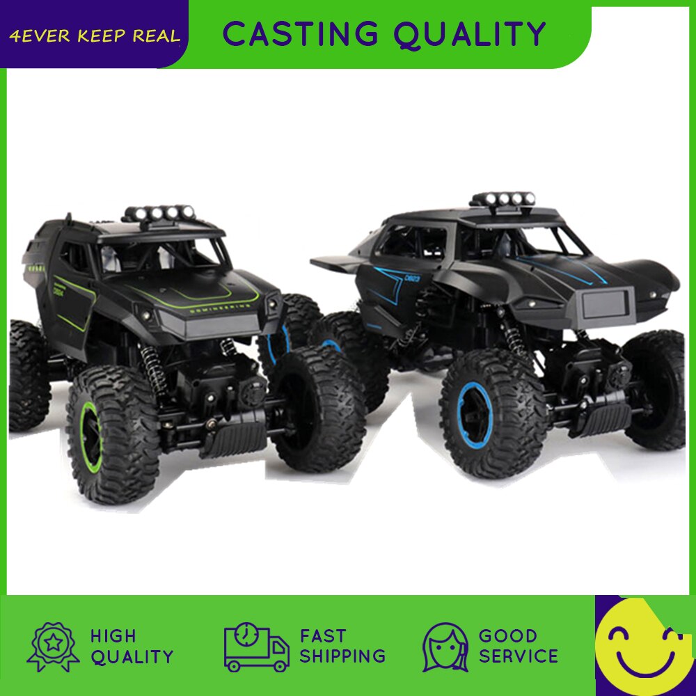 D823 Big Size 39Cm 1:12 Rc Auto 6WD 2.4Ghz Afstandsbediening Crawler Met Licht Off Road Voertuigen Hoge speed Truck Kinderen Speelgoed