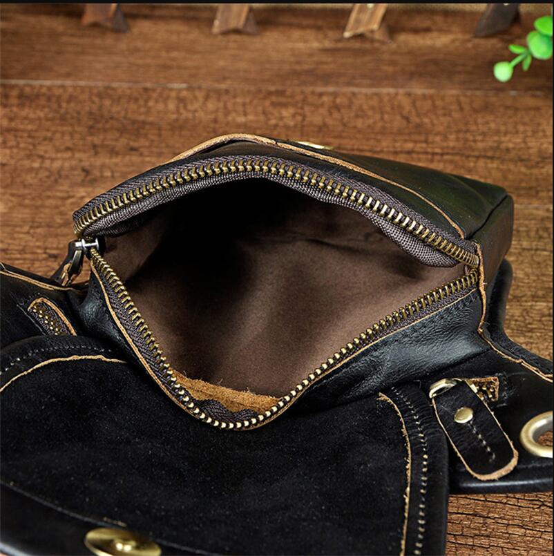 Motorcycle rider multipurpose motorcycle leg bag; motorcycle leg bag; multi-purpose leather bag