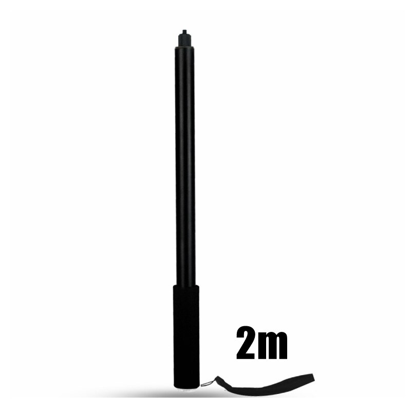 2m handheld telescópico pólo monopé + grande tripé estável para insta360 um rs r um x2 x panorâmica selfie vara 360 acessórios: A Package