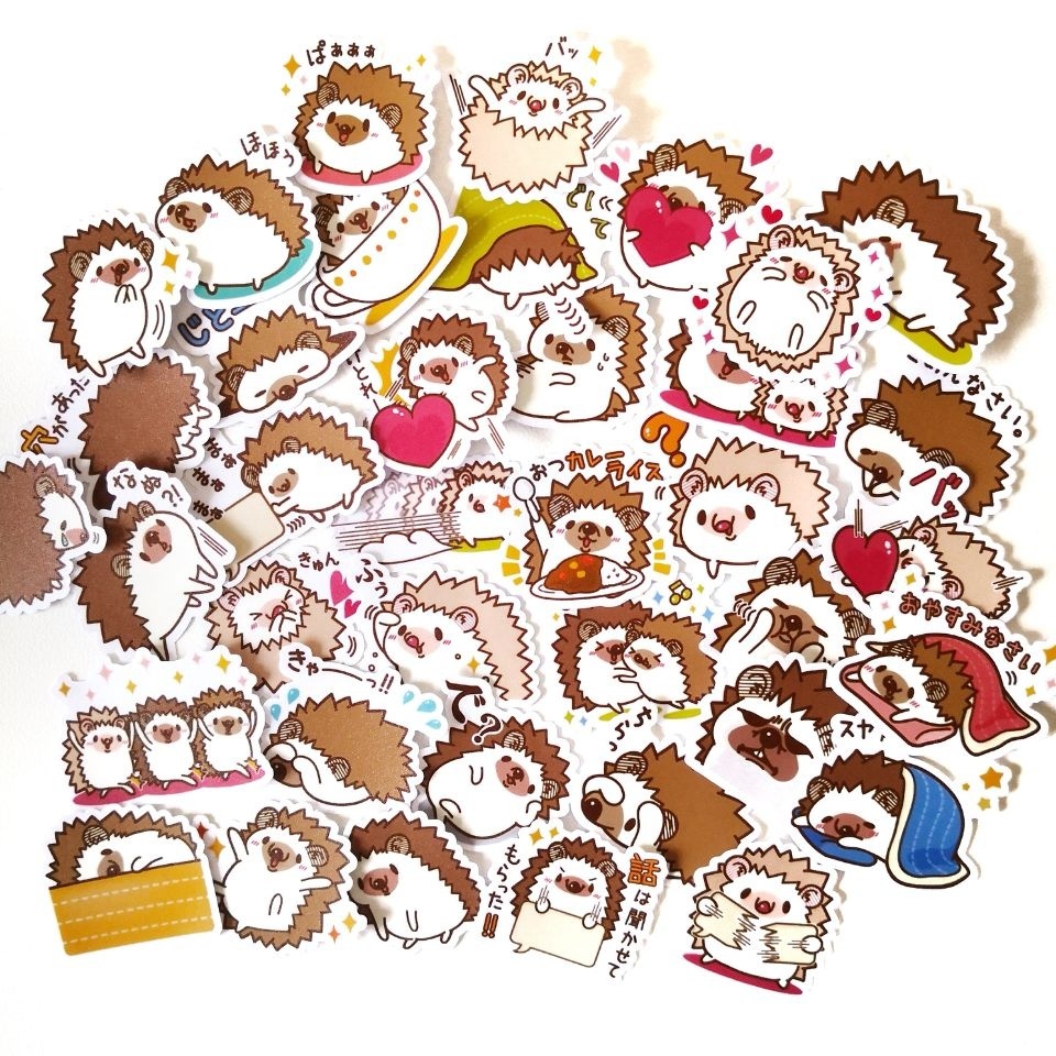 20/40 Pcs Leuke Egel Leven Memo Stickers Pack Geplaatst Het Kawaii Planner Scrapbooking Stickers Briefpapier Escolar Schoolbenodigdheden
