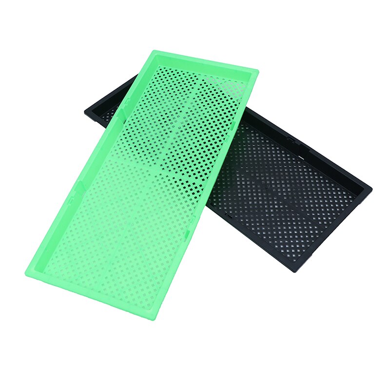 Plastic Growing Trays Nutrition Bowl Seed Tray Seedling Starter for Greenhouse Hydroponics Seedlings Plant Germination