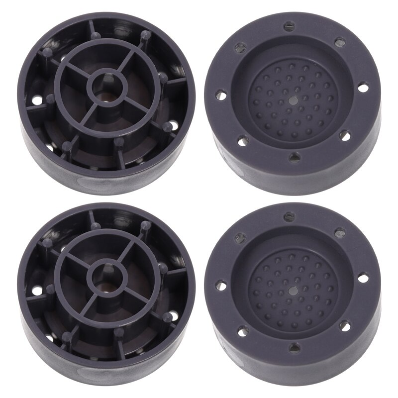 4 Teile/satz Waschmaschine Unterstützung Anti-Unterhose Anti Vibration Trockner ErhöHenne Höer Füße Pads Schock Lärm abbrechen Maschine Unterstützung: 2.5cm
