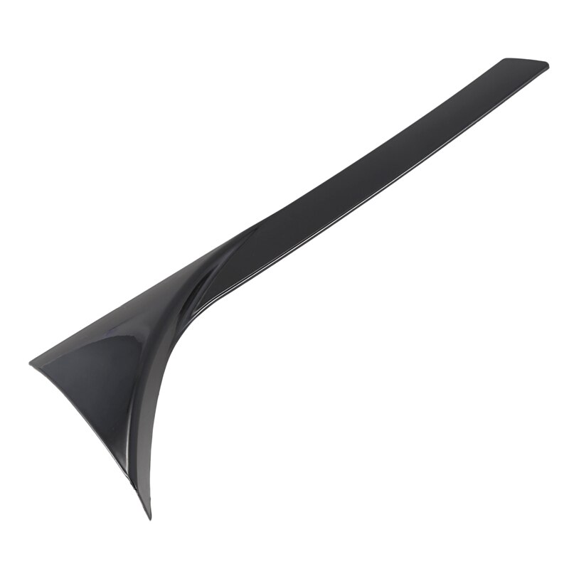 Car Rear Window Spoiler Side Wing Splitter Trim for Tiguan MK2 Gloss Black