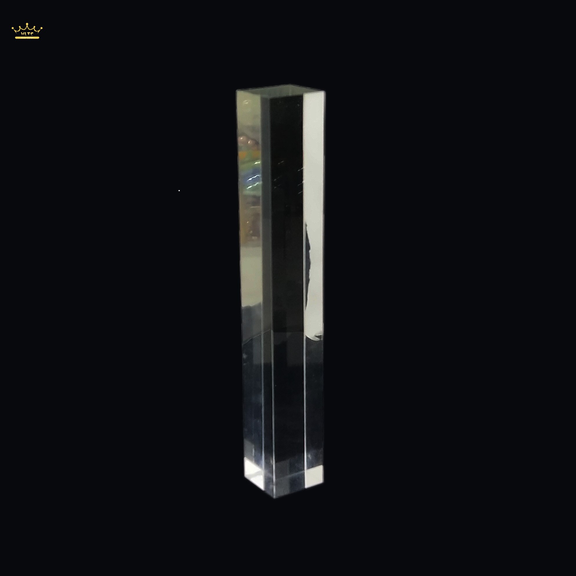 Column transparent acrylic square jewelry display ring earrings booth