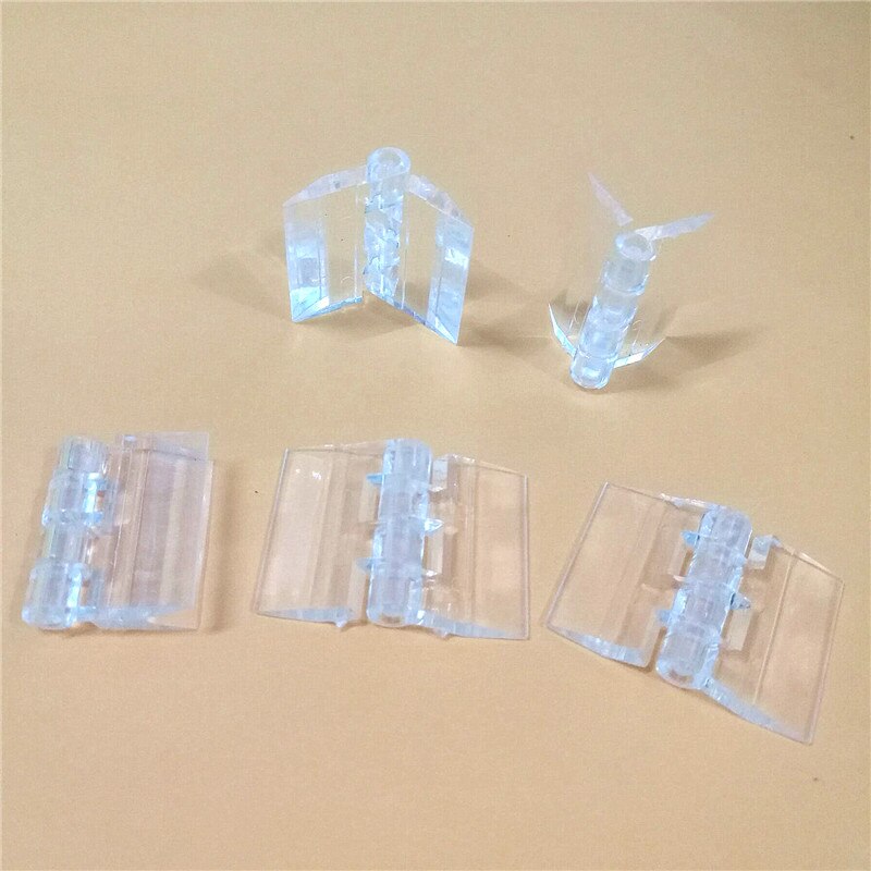 Acrylic Hinge Plexiglass Hinge Transparent Hinge H25X33MM 100PCS