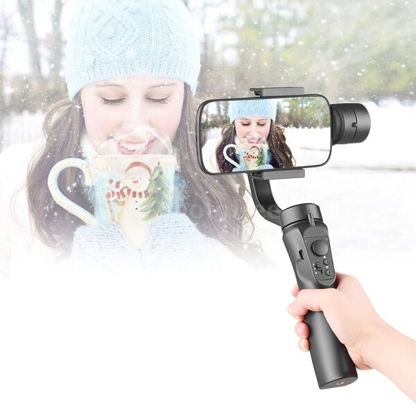 3-Axis Handheld Gimbal Stabilizer Mobile Phone PTZ Camera Anti-shake Gyroscope Video Camera Electronic Smartphone Stabilizer