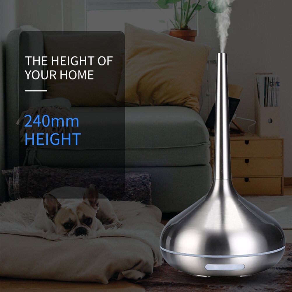 120ml LED Light Air Oil Diffuser USB Humidifier Ultrasonic Air Humidifier With LED Night Lamp Electric Aromatherapy