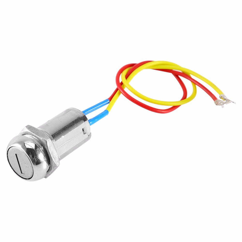 Ignition Key Switch Lock Scooter 2-Wire Bike ATV Quad Moped Go Kart Motard Motor Moto Pocket Buggy Scooters Dirt Bike