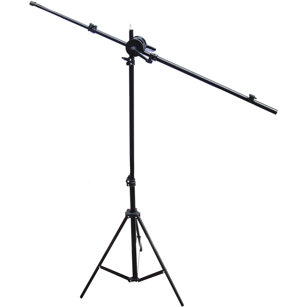 Bematik-Ondersteuning Zoeklicht Panel Verstelbare Arm Met Klem 20-180Cm Voor Foto Studio