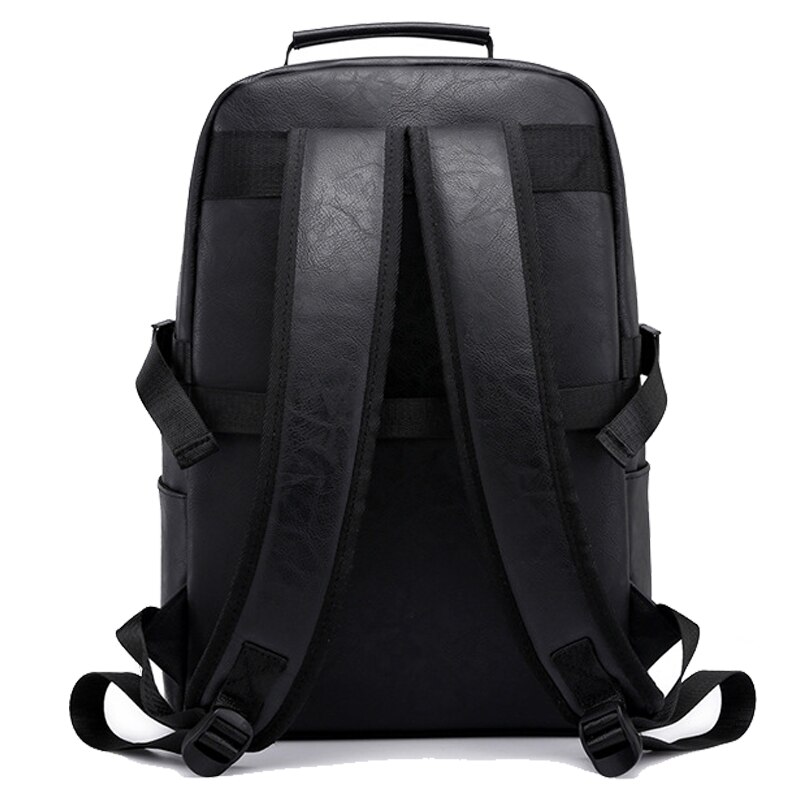 Chuwanglin men's leather backpacks pu backpack Simple male laptop backpacks waterproof backpacks for men D9061