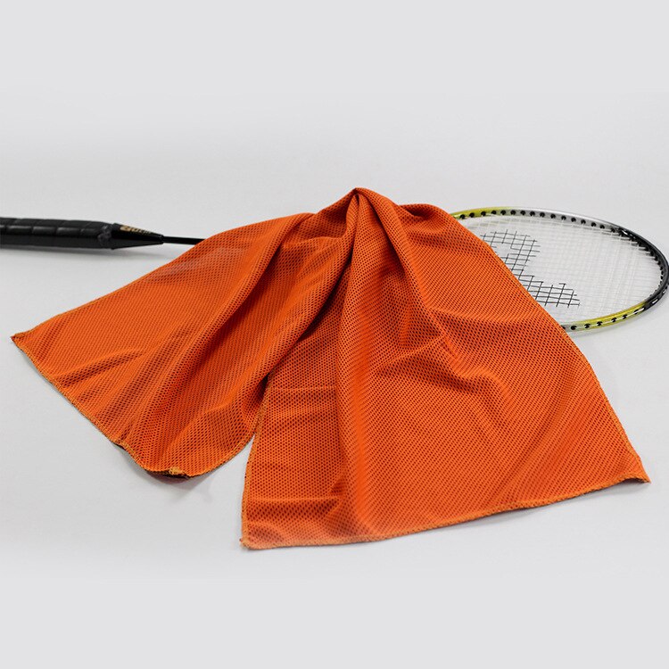 Microfiber Sport Handdoek Snelle Koeling Ice Gezicht Handdoek Sneldrogende Strand Handdoeken Zomer Blijvende Instant Chill Handdoeken Voor Fitness yoga: Orange