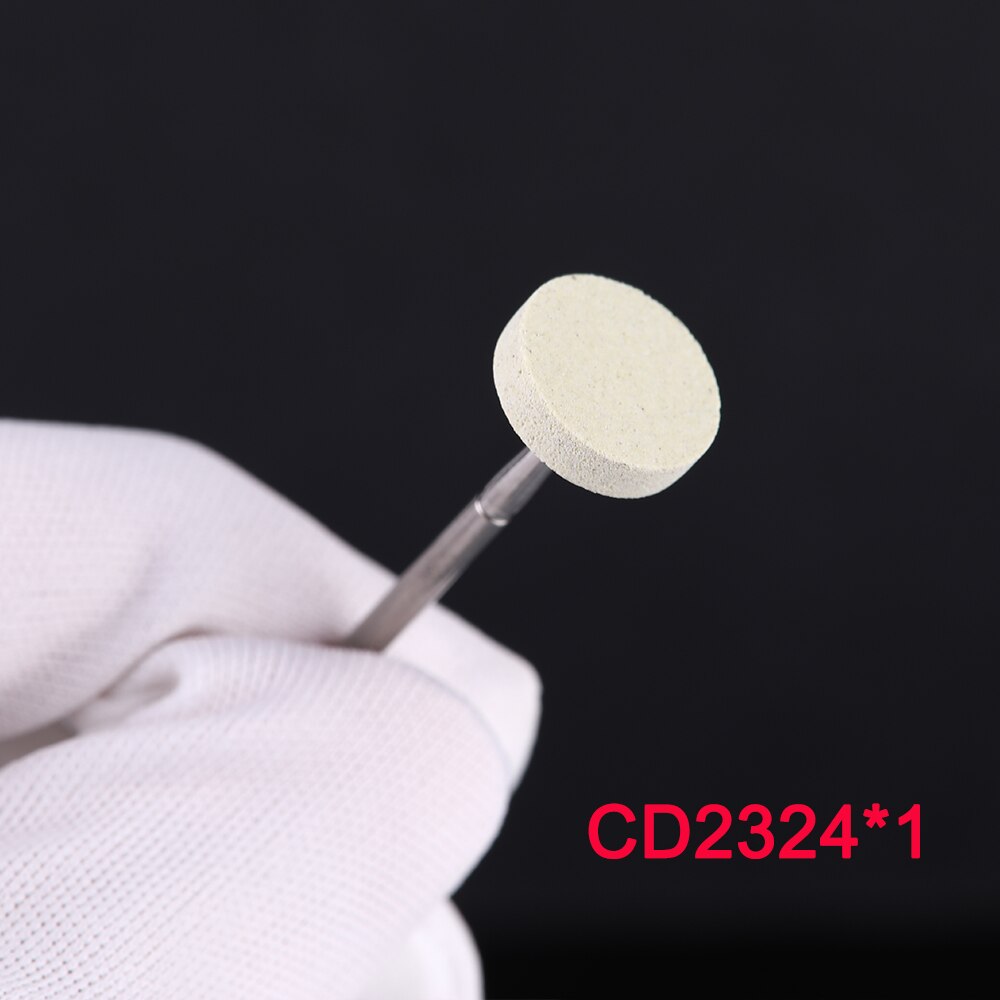 AZDENT Dental Lab Ceramic Diamond Stone Grinder Zirconia Porcelain Polish Polisher Polishing Grit Fine 2.35mm 6 Sizes: CD2324 1PC