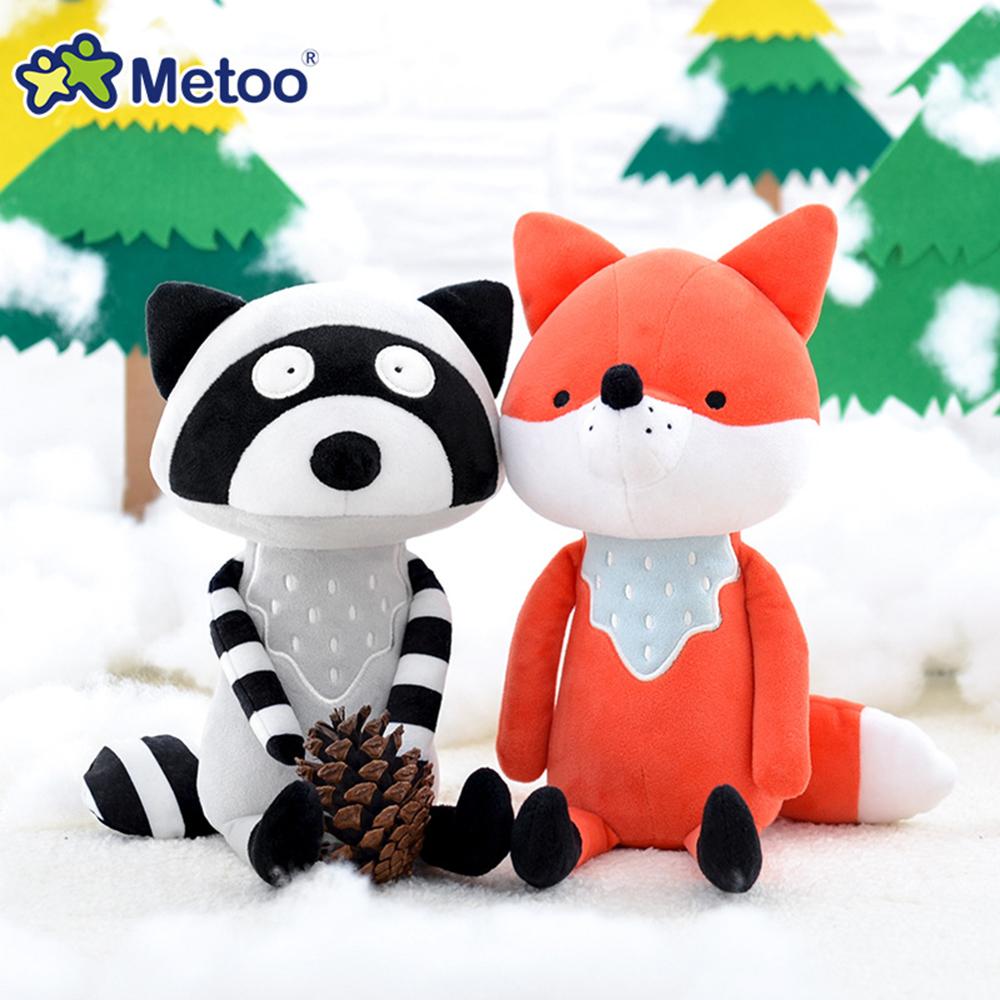 Metoo Baby Meisje Pop Cartoon Speelgoed Dieren Zacht Speelgoed Voor Meisjes Kinderen Jongens Kawaii Baby Pluche Speelgoed Verjaardagsfeestje