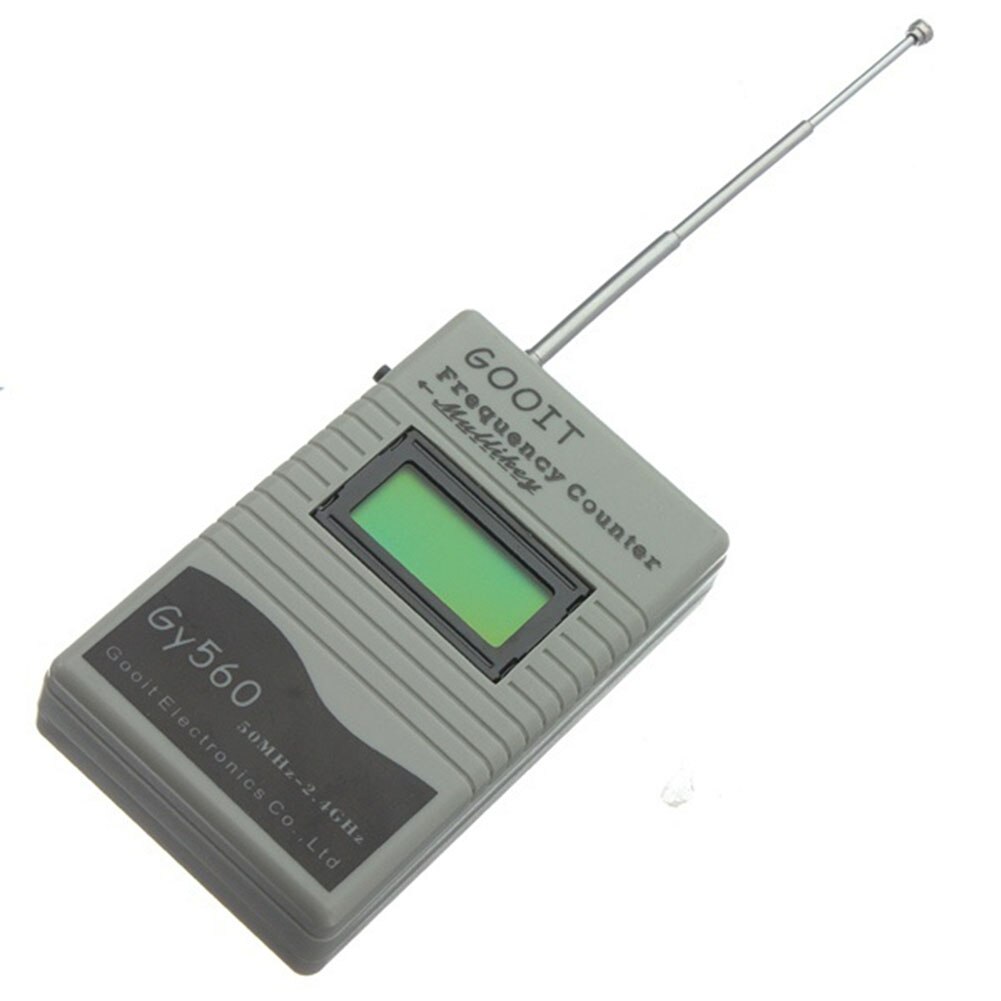 GY-560 LCD Display Walkie Talkie Electronic Audio Testing Practical Portable Decoder Radio Frequency Counter
