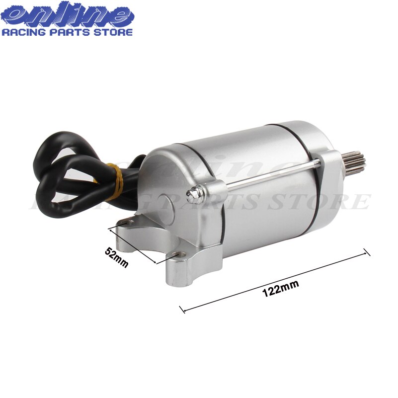 Brand Zongshen 11 Teeth CG200 Start Starter Motor 125cc/200cc/250cc Air Cooled Quad ATV Bike