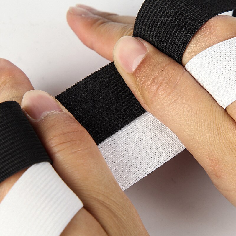 1yard Flat Elastic Band Sewing Clothing Accessories Nylon Webbing Garment Sewing Accessories Width 2cm 3cm 4cm 5cm 6cm