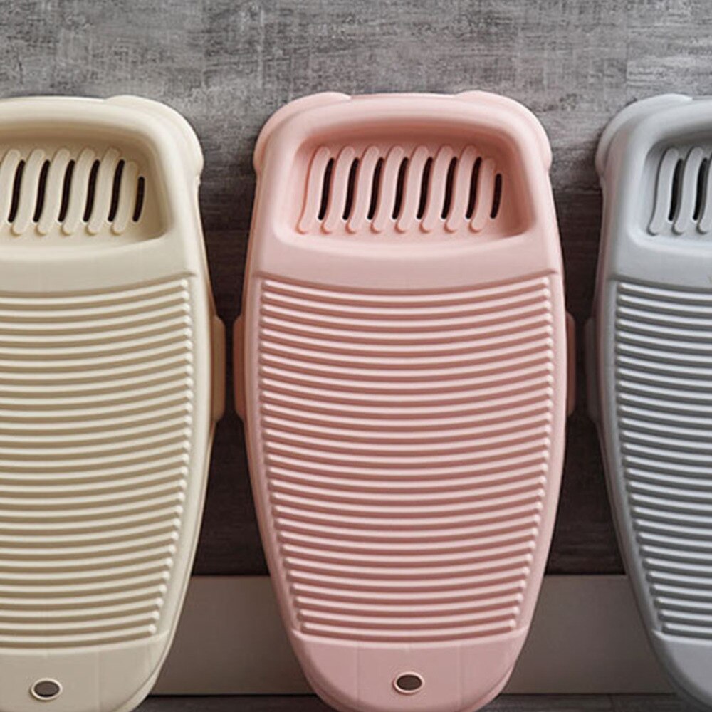 Non-slip Washing Washboard Thickened Home Washing Scrubbing Board Laundry Washboard for Home (Small,)