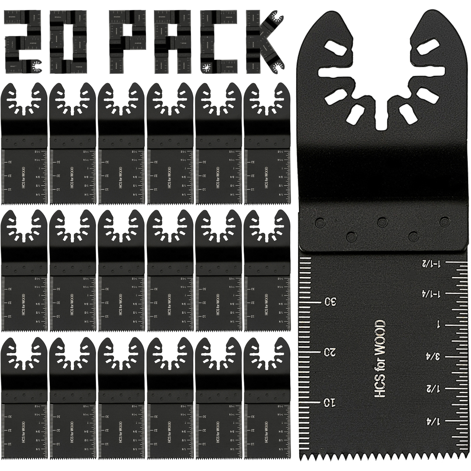 60/50/20/10/5Stck Multi-Funktion Renovator Sägeblatt einstellen Oszillierende Sägeblatt Energie Werkzeuge Zubehör Universal- Cutter Klinge