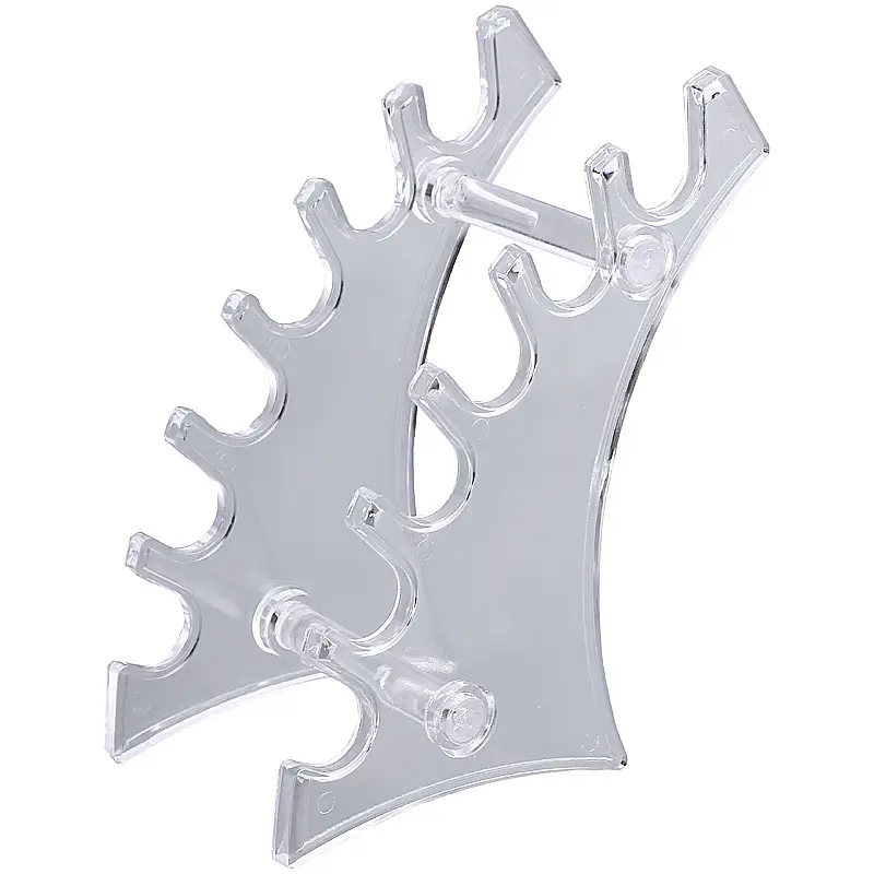 1 set nagelborstehållare stativ salongpennställ tillbehörsborstar för manikyrverktyg akryl nagelkonst borsthållare förvaring