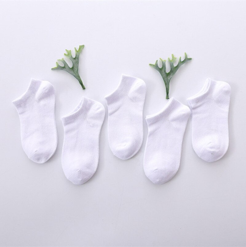 freundlicher freundlicher Knöchel Socken Jungen Mädchen Reine Weiße Socken Baumwolle Weiche Socken Kleinkind Neugeborenen Babys verlieren Bequeme Socken 2- 12 jahre: L Pro 6-8 Jahre