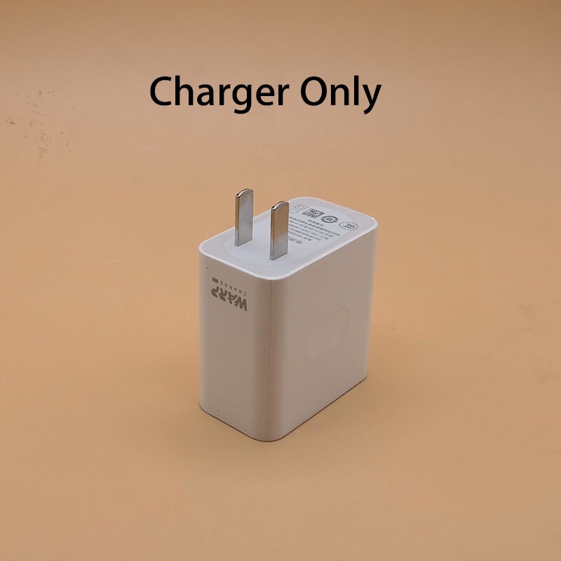 Originele Oneplus 8 7T 7 Pro Charger 30 W Power Adapter Warp Lading 30 Charger Cable 5V 6A voor Een Plus 7 Pro Snel Charing Quick: Charger only