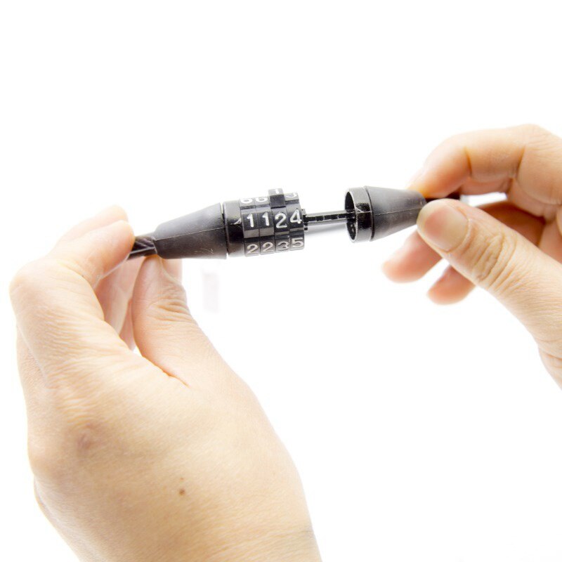 Code Password Safety Bike Combination Lock Security Coded Steel Wiring Bicycle Bike Cable Lock