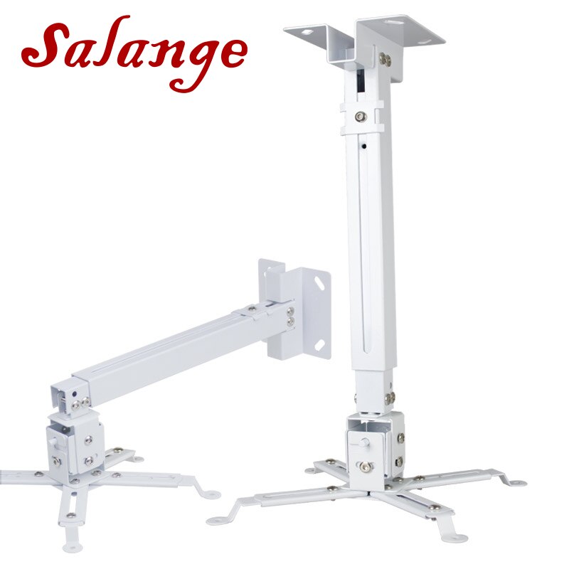 Salange Projector Ceiling Mount Hanger 360 degrees Adjustable bracket For EPSON Excelvan UNIC LCD DLP Projector
