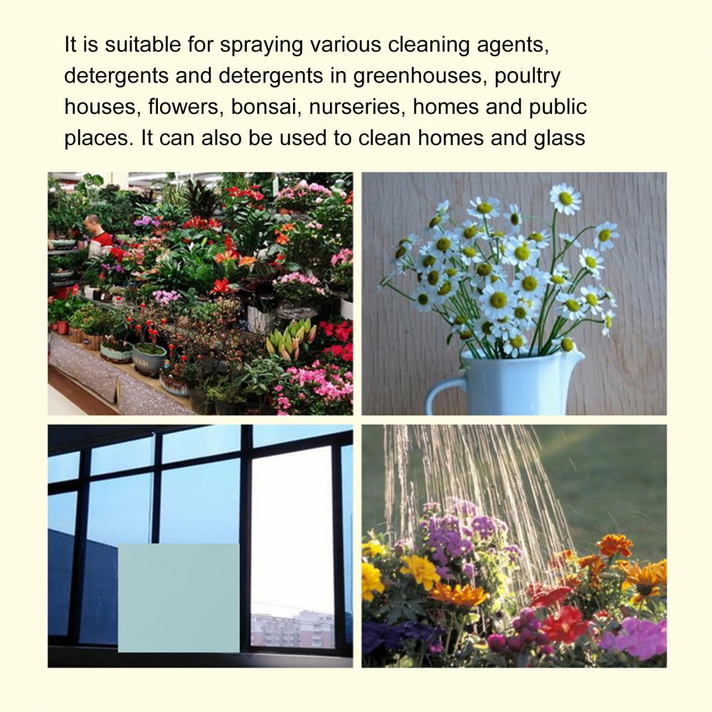 Spray Bottle Multi-purpose Adjustable Spray Head Dual Mode Handheld Watering Can for Cleaning Solution