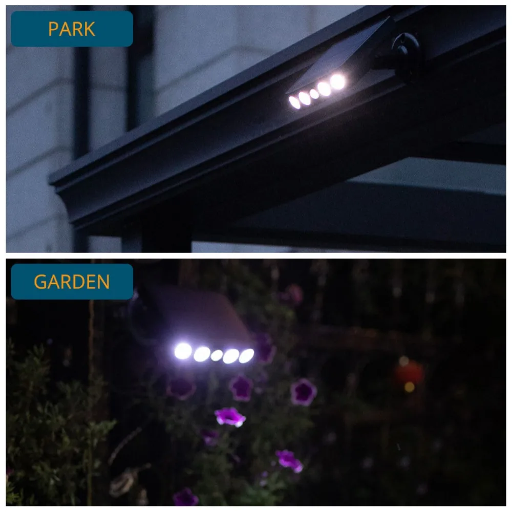 Zonne-verlichting Buiten Huishouden Binnenplaats Gazon Tuin Wandlamp Landelijke buitenverlichting Sensorbewaking Straatlantaarn