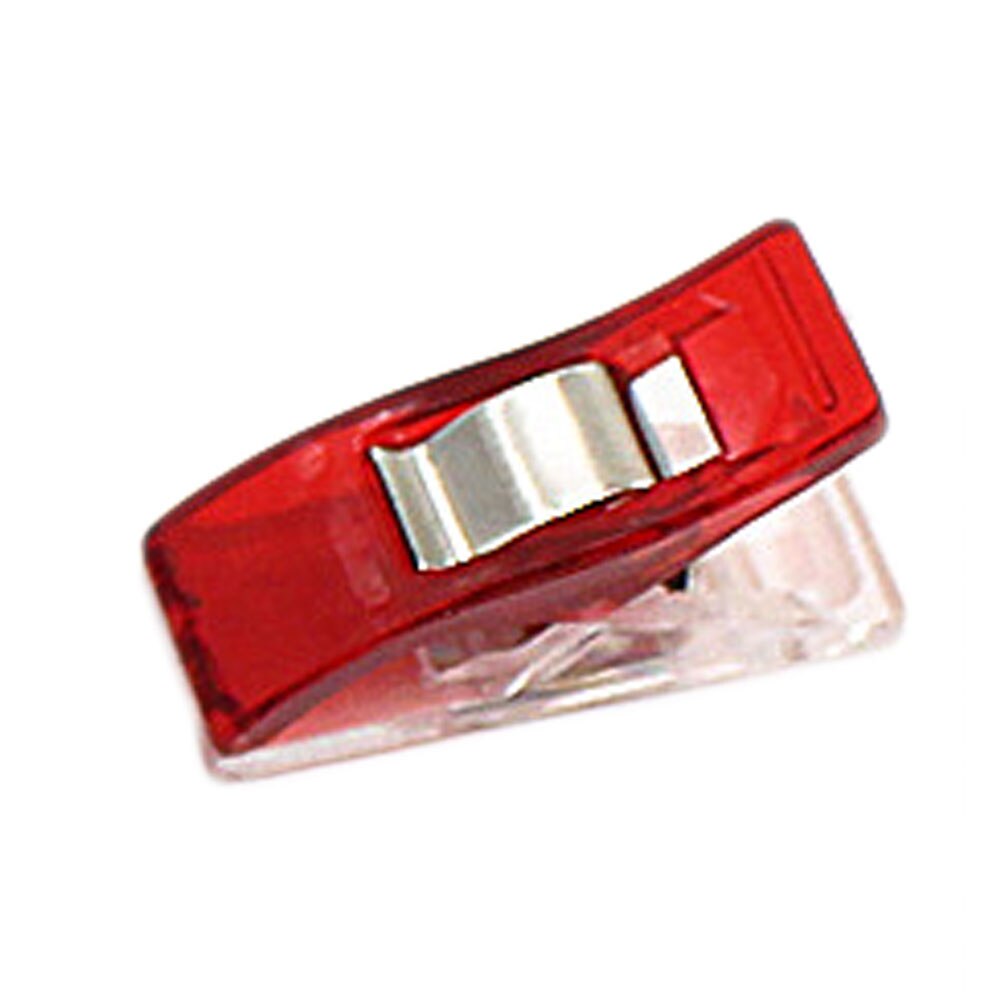 50 stuks plastic stofklemmen voor knutselen, huishoudelijke naaimachines, persvoeten, onderdeel voor huishoudelijke zanger, onderdeel 2.7*1*1.5cm
