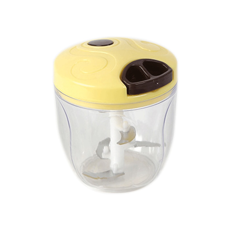 Batidora de mano para bebé, mezclador de alimentos para bebé, vaso de batidora de ml, procesador de alimentos, picadora, batidor de cocina para el hogar, Mezclador de alimentos, novedad de 900: 900ml  Yellow