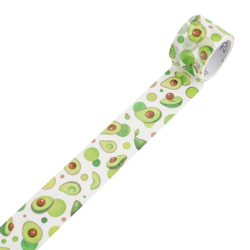 Avocado Meisjes Serie Collage Washi Tape Plakband Diy Scrapbooking Sticker Label Masking Ambachtelijke Tape