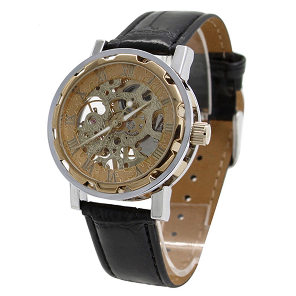 Skeleton Horloges Mechanische Automatische Horloge Mannen Sport Klok Casual Business Polshorloge Relojes Hombre