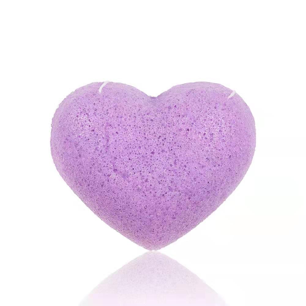 Forma de gota de agua esponja Natural Konjac Konnyaku cosmético Puff Facial piel de la cara limpiar esponja de maquillaje al por mayor herramientas de belleza: COLOR 6