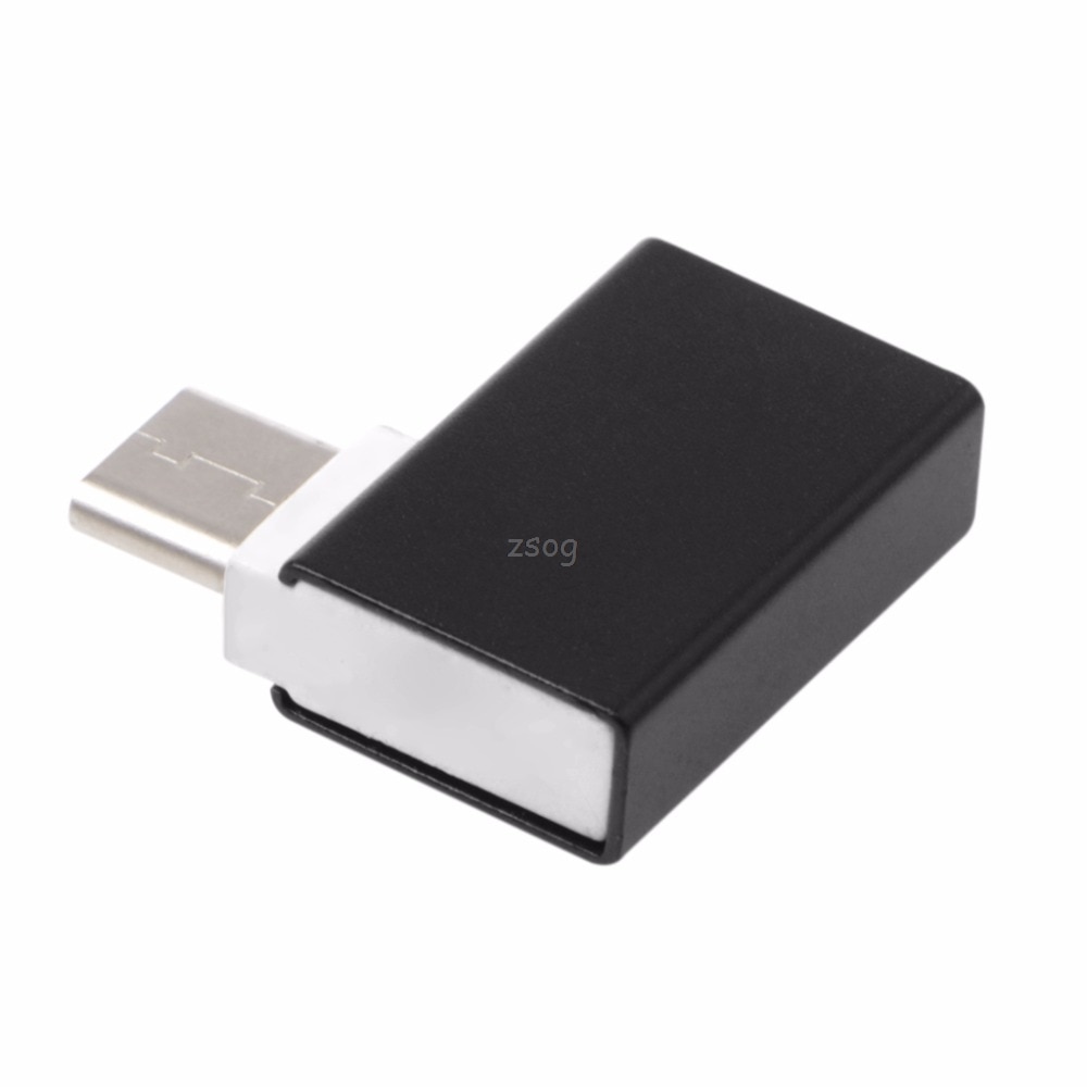 Draagbare Aluminium 90 Graden USB3.1 Type C Naar Usb 3.0 Vrouwelijke Data Otg Converter Voor Telefoon Harde Schijf Au13 19 Droship