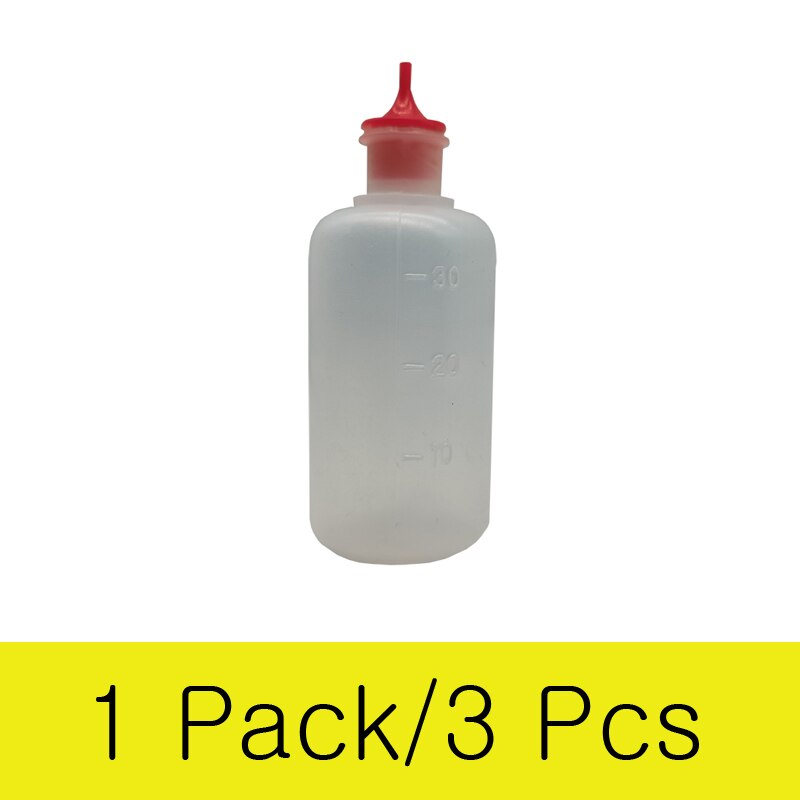 1-20 Pcs 30 ml Empty Squeezable Dropper Bottles PE Eye E Liquid Juice Oil Dropper ContainersOil Dropper Refillable Containers: 3 Pcs