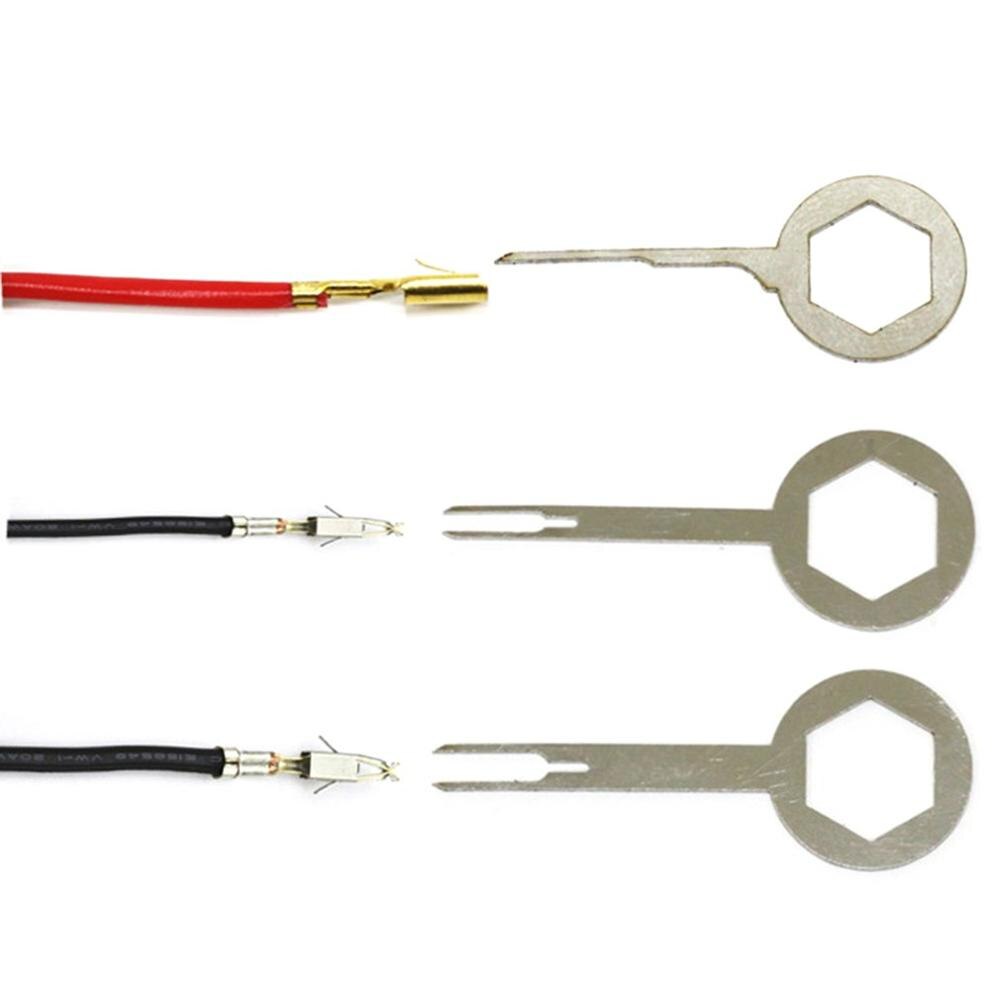 Auto Terminal Removal Tool Kit Harness Bedrading Crimp Connector Extractor Puller Release Pin Professionele Reparatie Tools