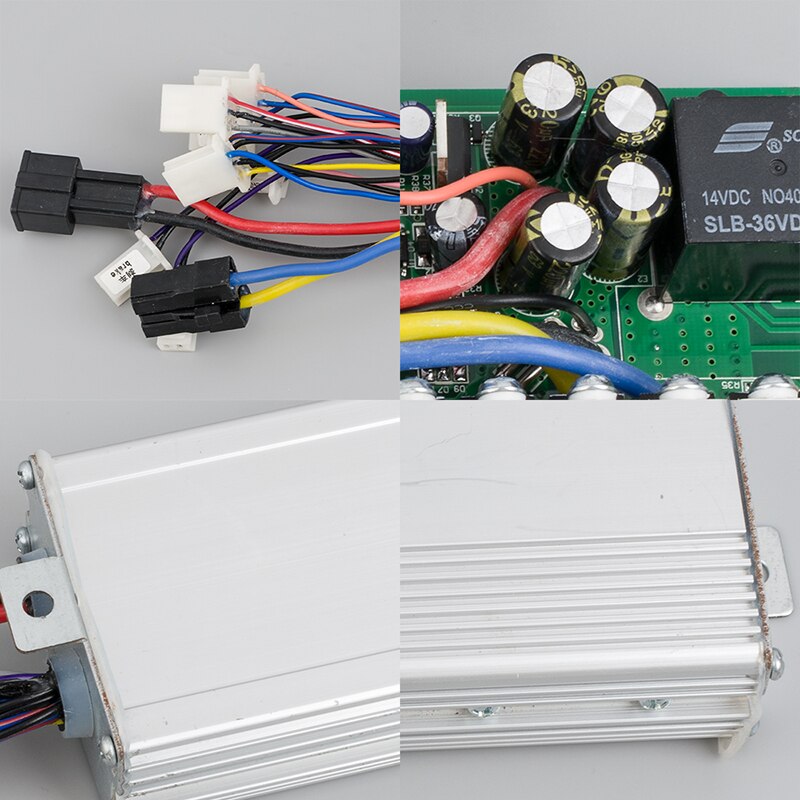 Electric Brushed Motor DC Controller 24V 36V 48V 250W-800W, Speed Controller For Electric Bicycle Scooter E-bike Accessories