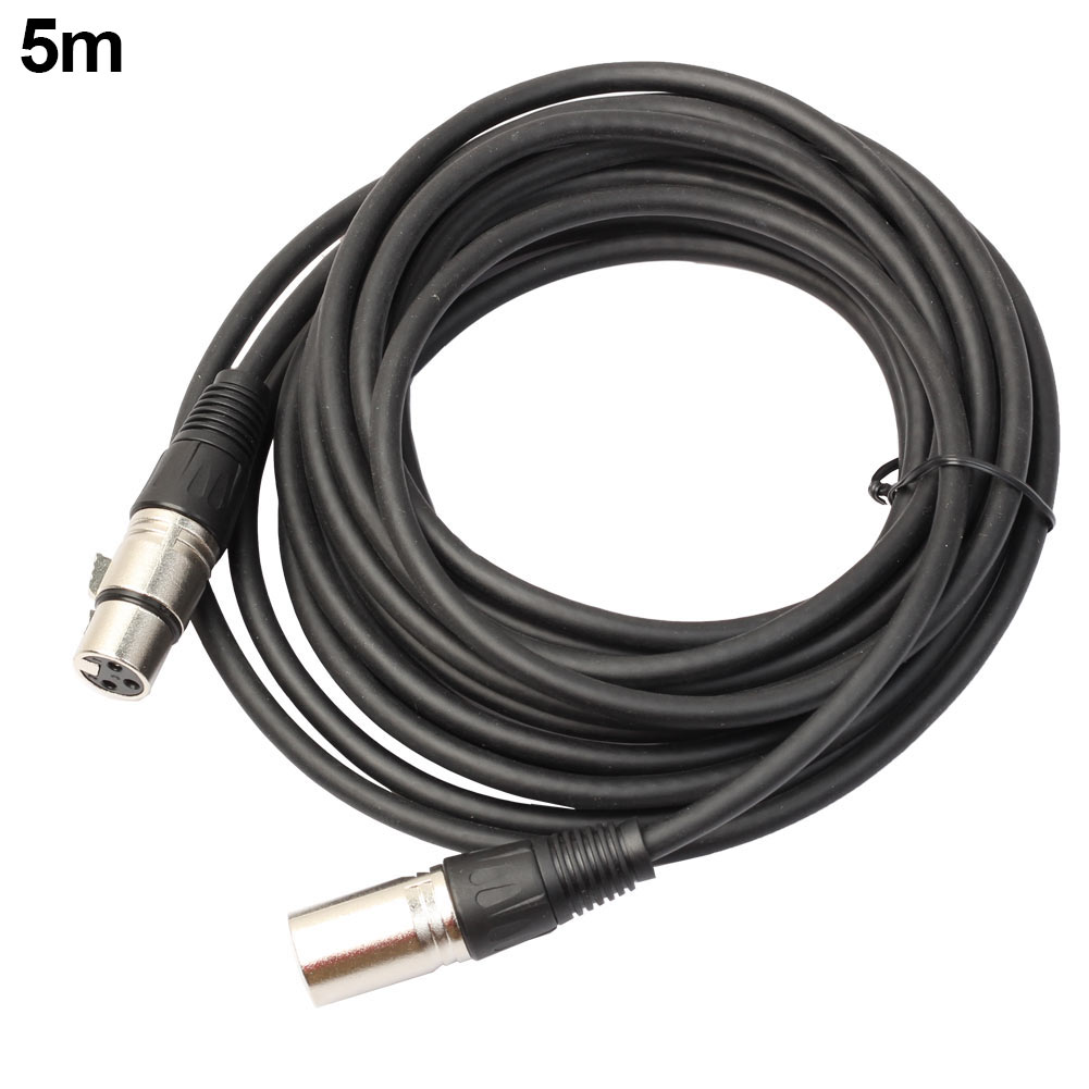 3 Pin XLR Microphone Cable Male To Female Balanced Patch Lead Mic OFC SGA998